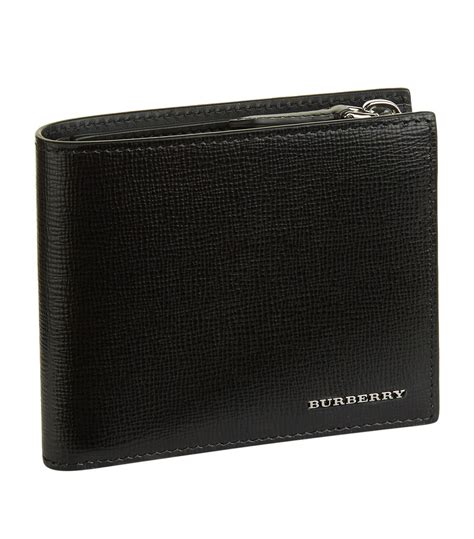 burberry black wallet.